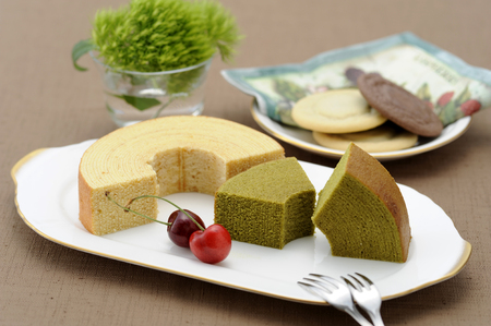 Baumkuchenの写真素材