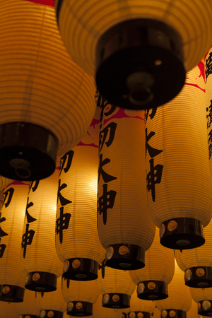 Hozenji Temple lanternsのeditorial素材