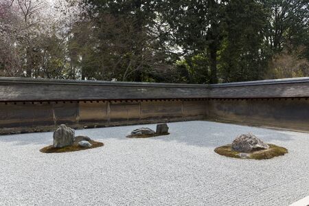 The Temple of the Peaceful Dragon rock garden