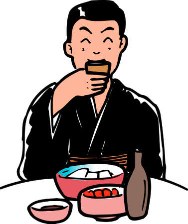 Evening drinkの写真素材