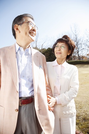 Senior coupleの写真素材