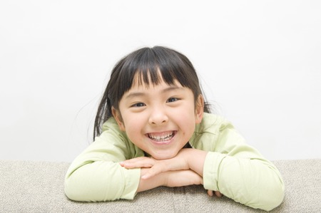 Sweet smile girlの写真素材