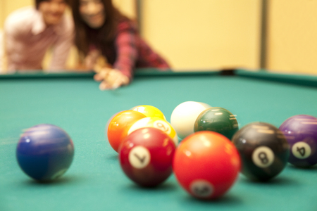 Nine ball break shot