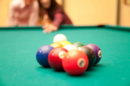 Nine ball break shot