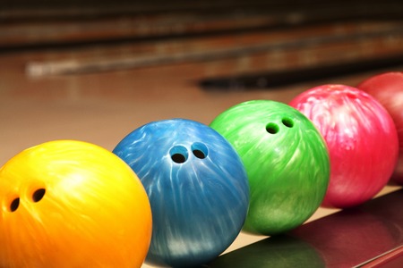Bowling ballの写真素材