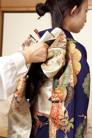 Women have a fitting rear viewの写真素材