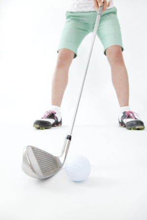 Ladies Golf Club setの写真素材