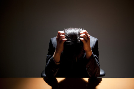 Businessmen headの写真素材