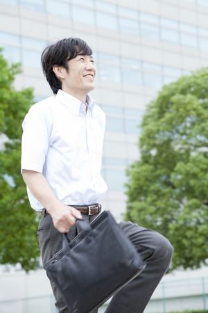 To skip the corporateの写真素材