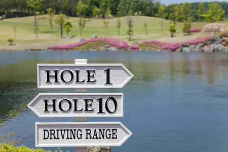 Courses of golfの写真素材