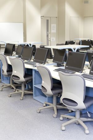 University computer labの写真素材