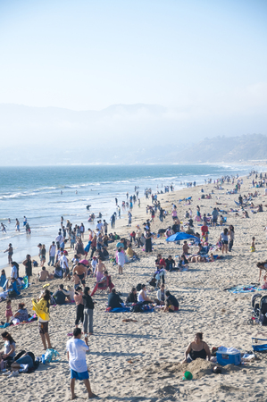Santa Monica Beachのeditorial素材