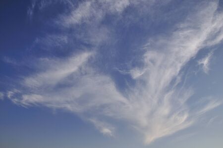 Blue sky and white clouds