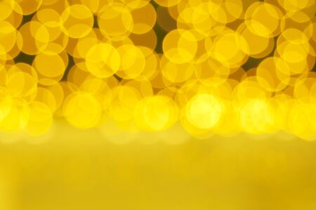 Yellow illuminationの写真素材