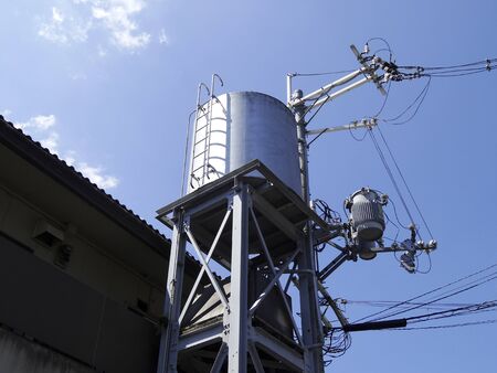 Water supply tank of collective housing