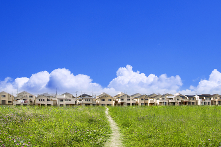 Residential areaの写真素材
