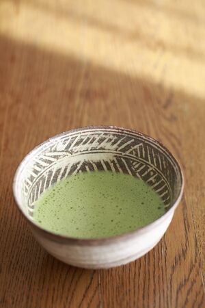 Matcha green teaの写真素材