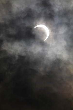 Annular solar eclipse portion food