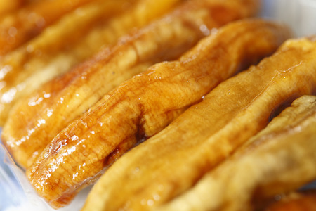 Baked bananaの写真素材