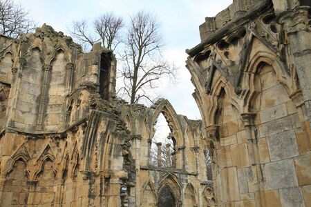 St. Mary Church Ruinsの写真素材