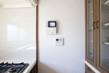 Intercom and hot water supply