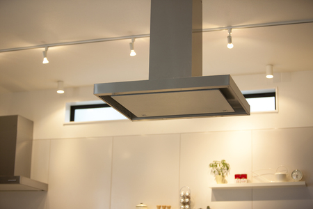 Ventilation fan in the kitchen