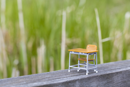 Study deskの写真素材