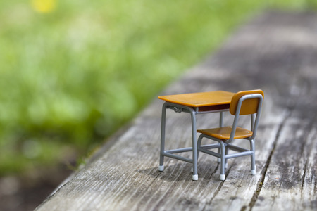 Study deskの写真素材