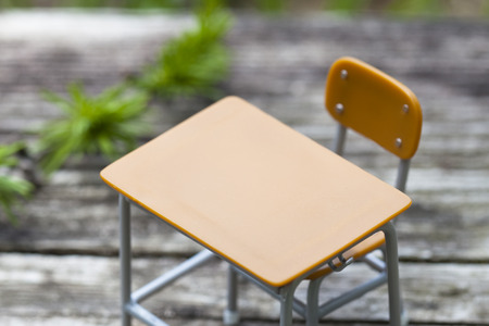 Study deskの写真素材