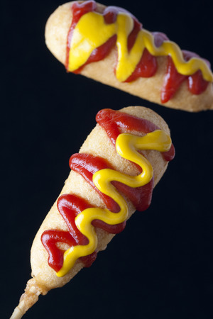 Corn Dogの写真素材