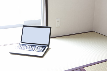 Laptopの写真素材