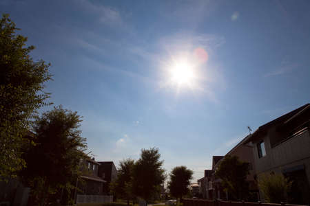 Solar lightの写真素材