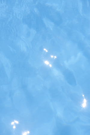 Swimming pool waterの写真素材