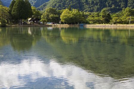 Stone pondの写真素材