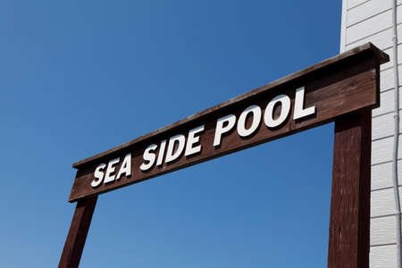 Seaside Poolの写真素材