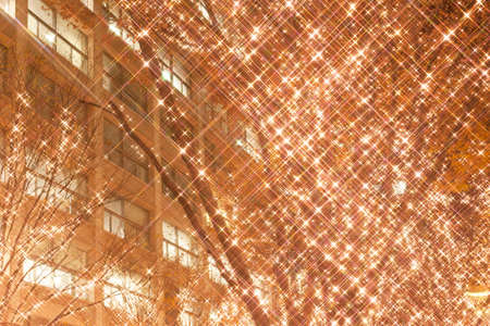 Christmas illuminationsの写真素材