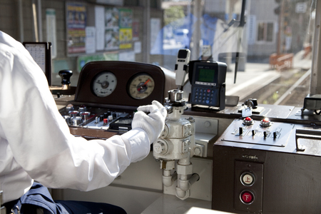 Motorman of the tram