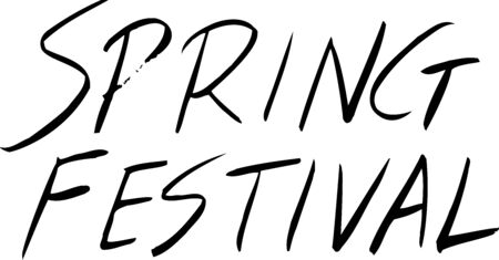 SPRING FESTIVALの写真素材