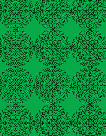 Ethnic pattern patternの写真素材