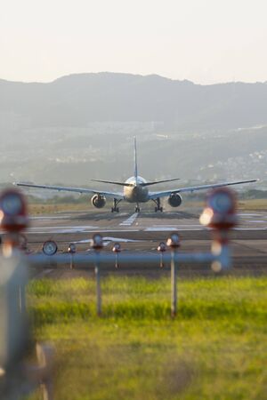 Before takeoff B787の写真素材