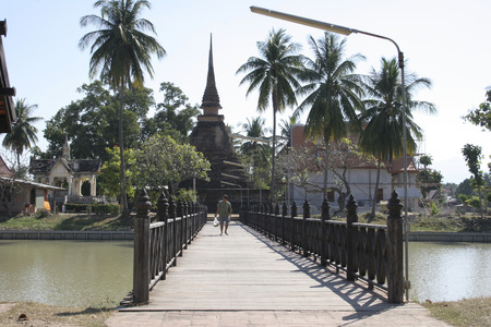 Ruins of Sukhothaiの写真素材