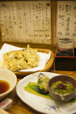Oyster tempuraの写真素材