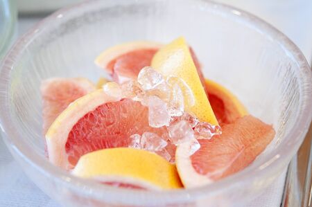 Ruby grapefruitの写真素材