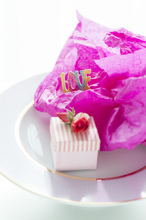 Small gift boxの写真素材