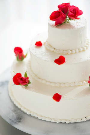 Rose cakeの写真素材