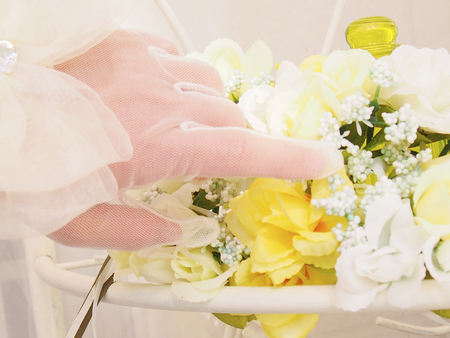 Wedding bouquetの写真素材