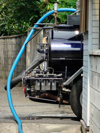 Manure Vacuum car