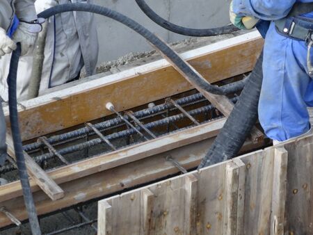 Construction type in ready-mixed concrete