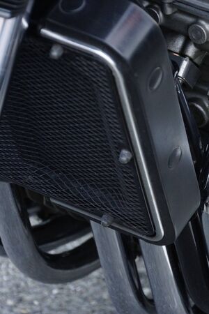 Motorcycle radiatorの写真素材