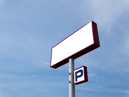 Parking signの写真素材